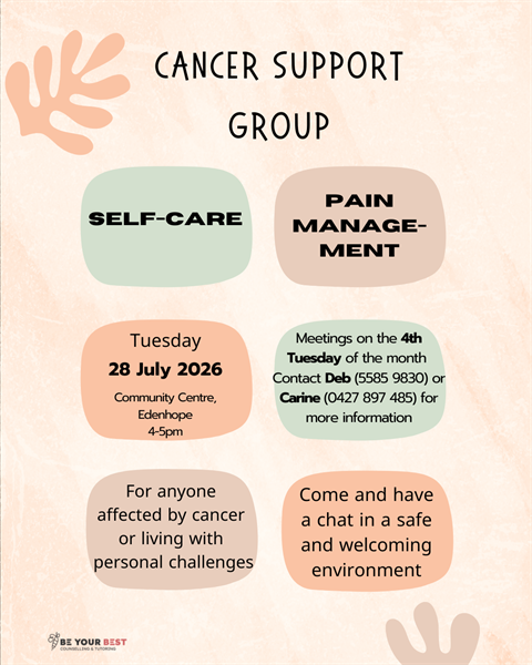 Cancer Support - July - Self-care and pain management .png